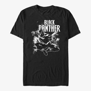 Queens Marvel Avengers Classic - Jungle Panther Unisex T-Shirt Black