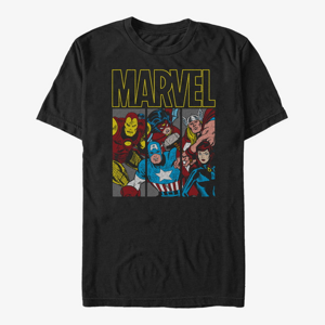 Queens Marvel Avengers Classic - Marvel Tri Unisex T-Shirt Black