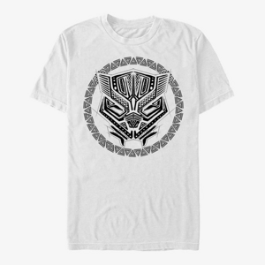 Queens Marvel Avengers Classic - Panther Sketch Unisex T-Shirt White