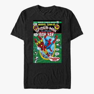 Queens Marvel Avengers Classic - Team Spidey Iron Man Unisex T-Shirt Black