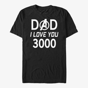 Queens Marvel Avengers: Endgame - Dad 3000 Unisex T-Shirt Black