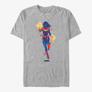 Queens Marvel Avengers: Endgame - Marvel Painted Unisex T-Shirt Heather Grey