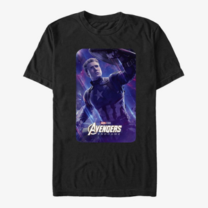 Queens Marvel Avengers: Endgame - Space Rodgers Unisex T-Shirt Black