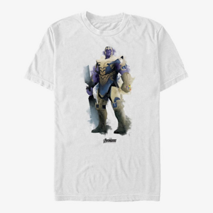Queens Marvel Avengers: Endgame - Thanos Paint Unisex T-Shirt White