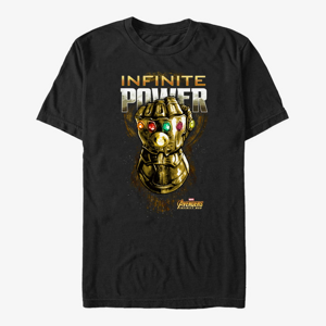 Queens Marvel Avengers: Infinity War - Infinite Power Glove Unisex T-Shirt Black