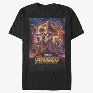 Queens Marvel Avengers: Infinity War - InfinityWar Poster Unisex T-Shirt Black
