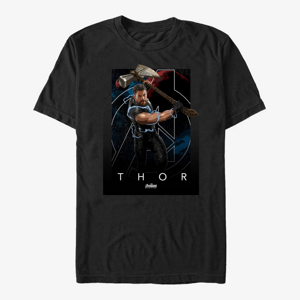 Queens Marvel Avengers: Infinity War - Mighty Thor Unisex T-Shirt Black