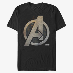 Queens Marvel Avengers: Infinity War - Steal Shield Men's T-Shirt Black