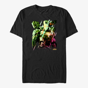 Queens Marvel Avengers: Infinity War - War Marchine Unisex T-Shirt Black