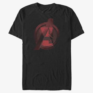 Queens Marvel Black Widow - Widow Avenger Logo Unisex T-Shirt Black