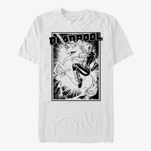 Queens Marvel Deadpool - Deadpool Fantasy Men's T-Shirt White