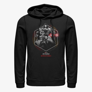 Queens Marvel Doctor Strange in the Multiverse of Madness - Group Together Unisex Hoodie Black