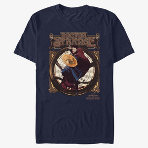 Queens Marvel Doctor Strange in the Multiverse of Madness - Retro Seal Unisex T-Shirt Navy Blue