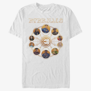 Queens Marvel: Eternals - ETERNALS CIRCULAR GOLD Unisex T-Shirt White
