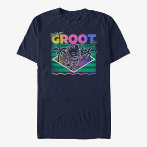 Queens Marvel GOTG Classic - The Milano Unisex T-Shirt Navy Blue
