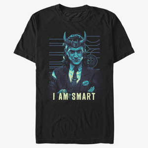 Queens Marvel Loki - I Am Smart Unisex T-Shirt Black