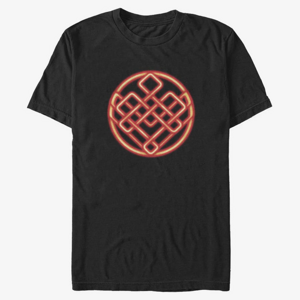 Queens Marvel Shang-Chi - Neon Symbol Unisex T-Shirt Black