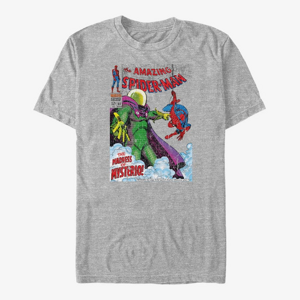 Queens Marvel Spider-Man Classic - Spiderman Comic Unisex T-Shirt Heather Grey
