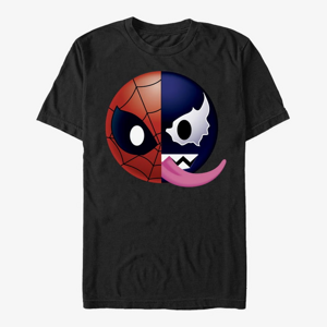 Queens Marvel Spider-Man Classic - Venoman Emoji Men's T-Shirt Black