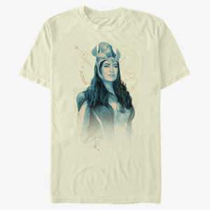 Queens Marvel The Eternals - Ajak Teal Unisex T-Shirt Natural