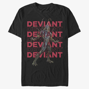 Queens Marvel The Eternals - DEVIANT REPEATING Unisex T-Shirt Black