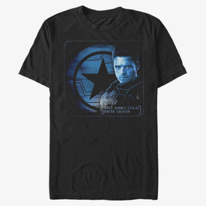 Queens Marvel The Falcon and the Winter Soldier - Barnes Shield Unisex T-Shirt Black
