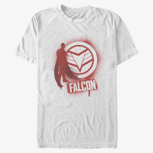 Queens Marvel The Falcon and the Winter Soldier - FALCON SPRAY PAINT Unisex T-Shirt White