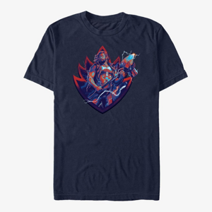 Queens Marvel Thor: Love and Thunder - Guardian Thor Badge Unisex T-Shirt Navy Blue