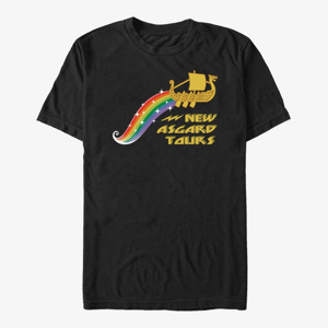 Queens Marvel Thor: Love and Thunder - Rainbow Tours Unisex T-Shirt Black