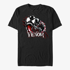 Queens Marvel - Venom Badge Unisex T-Shirt Black