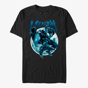 Queens Marvel - Venom Circle Unisex T-Shirt Black