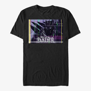 Queens Marvel - Vibrant Panther Unisex T-Shirt Black