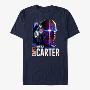 Queens Marvel What If‚Ä¶? - Watcher Captain Carter Unisex T-Shirt Navy Blue