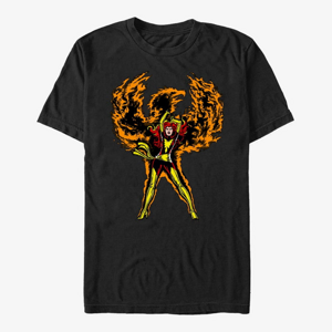 Queens Marvel X-Men - Phoenix Rises Unisex T-Shirt Black