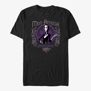 Queens MGM The Addams Family - Mon Amour Unisex T-Shirt Black