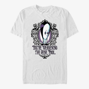 Queens MGM The Addams Family - Weaken Gene Pool Unisex T-Shirt White