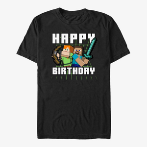 Queens Minecraft - Minecraft Birthday Unisex T-Shirt Black