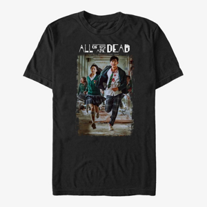 Queens Netflix All Of Us Are Dead - Hall Run Men's T-Shirt Black