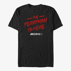 Queens Netflix Archive 81 - Ferryman Here Unisex T-Shirt Black
