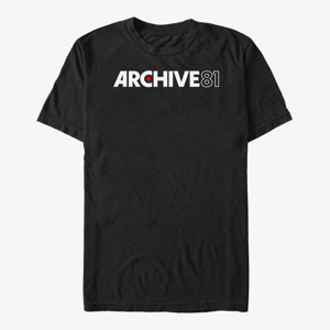 Queens Netflix Archive 81 - Logo Men's T-Shirt Black