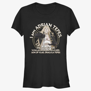 Queens Netflix Castlevania - Adrian Tepes Known As Alucard Women's T-Shirt Black
