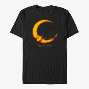 Queens Netflix Castlevania - Moon Glow Men's T-Shirt Black