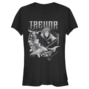 Queens Netflix Castlevania - Trevor Badge Women's T-Shirt Black