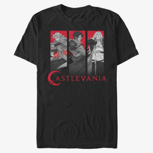 Queens Netflix Castlevania - Trio Box Up Unisex T-Shirt Black