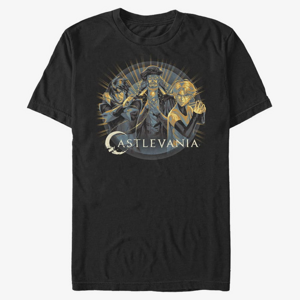 Queens Netflix Castlevania - Trio Rays Unisex T-Shirt Black