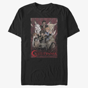 Queens Netflix Castlevania - Vertical 1 Unisex T-Shirt Black