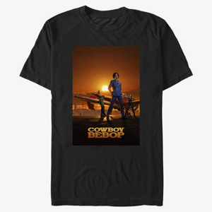 Queens Netflix Cowboy Bebop - Sunset Poster Unisex T-Shirt Black