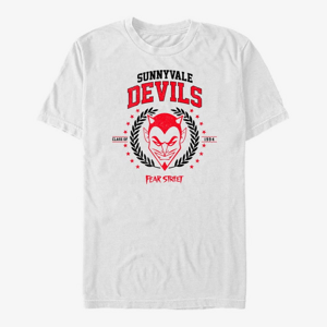 Queens Netflix Fear Street - Sunnyvale Devils Men's T-Shirt White