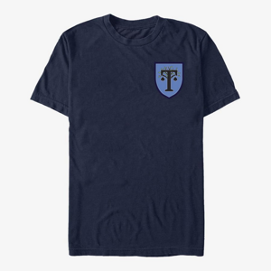 Queens Netflix Heartstopper - Truham Budding Tree Badge Unisex T-Shirt Navy Blue