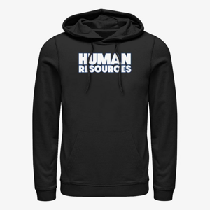 Queens Netflix Human Resources - HR Logo Unisex Hoodie Black